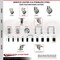 Service Caster 3.5 Inch 316SS Gray Poly Swivel 1-7/8 Inch Expanding Stem Caster Lock Brake SCC SCC-SS316TTLEX20S3514-PPUB-178 - alternate 3